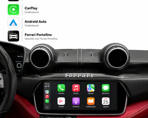 Collection image for: Ferrari Portofino 2017 t/m 2023 CarPlay & Android Auto Box MIB3