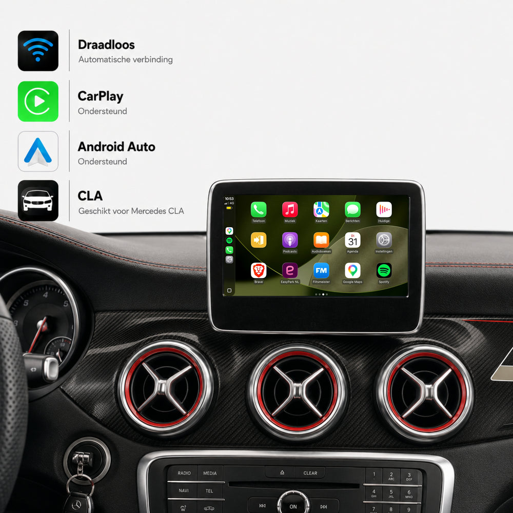 Mercedes CLA-Klasse | 2013 t/m 2014 | CarPlay & Android Auto Box
