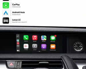 Collection image for: Lexus LC | 2017 t/m 2022 | CarPlay & Android Auto Box | Grote touchpad