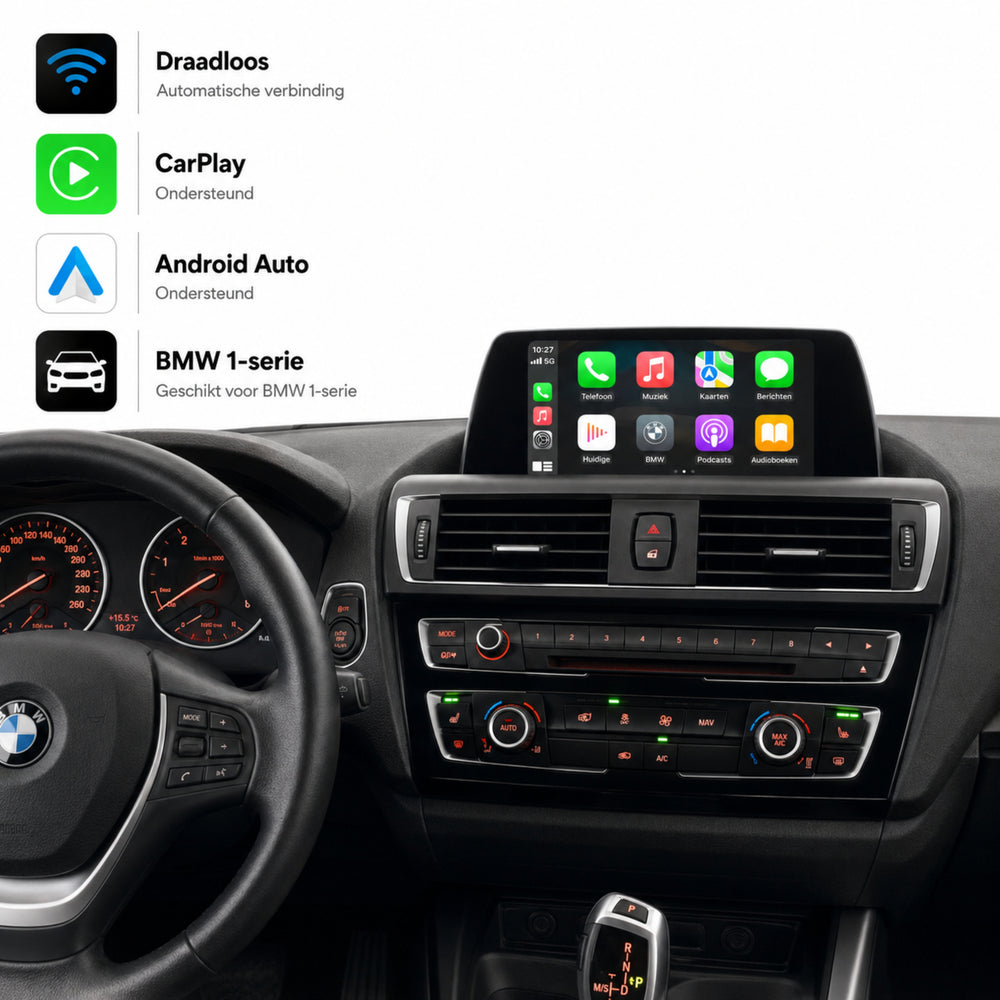 BMW 1 Serie F20/F21 | 2013 t/m 2016 | CarPlay & Android Auto Box | NBT