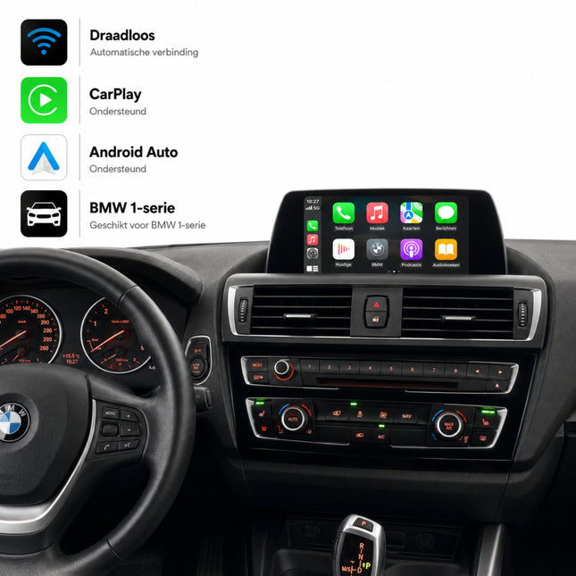 BMW 1 Serie F20/F21 | 2013 t/m 2016 | CarPlay & Android Auto Box | NBT