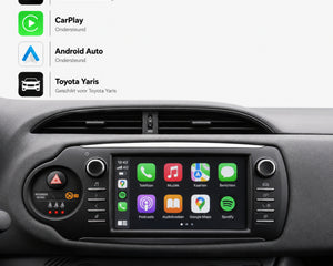 Collection image for: Toyota Yaris | 2017 t/m 2020 | CarPlay & Android Auto Box | Touch 2 Pioneer | Panasonic | Fujitsu