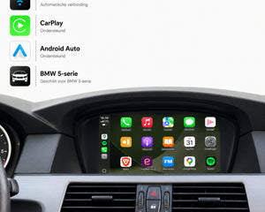 Collection image for: Boîte CarPlay et boîte automatique Android pour BMW Série 5 | 2003 à 2009