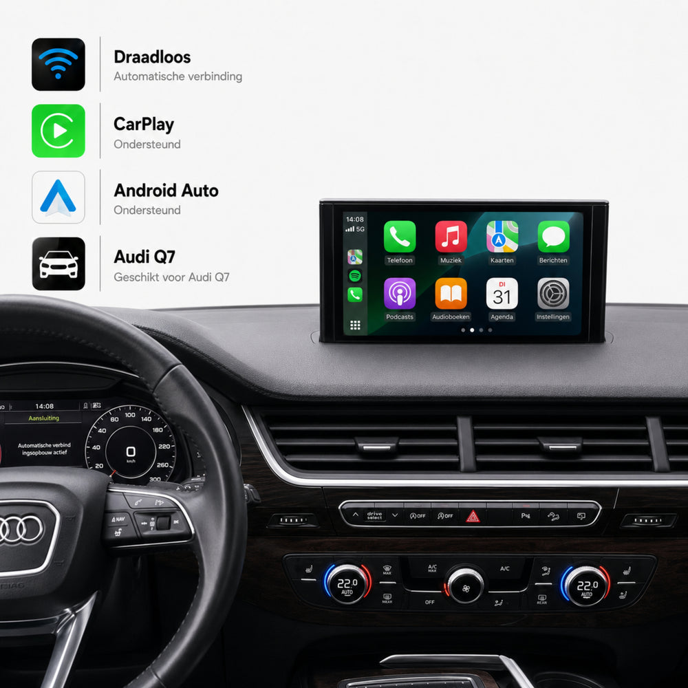 Audi Q7 | 2015 t/m 2019 | CarPlay & Android Auto Box | MIB