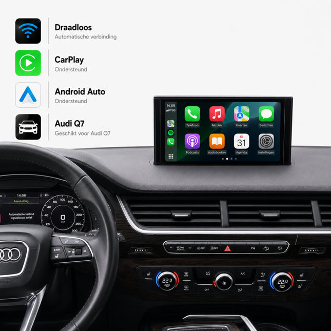 Audi Q7 | 2015 t/m 2019 | CarPlay & Android Auto Box | MIB