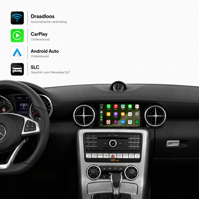 Mercedes SLC-Klasse R172 | 2014 t/m 2020 | CarPlay & Android Auto Box | NTG 5.0
