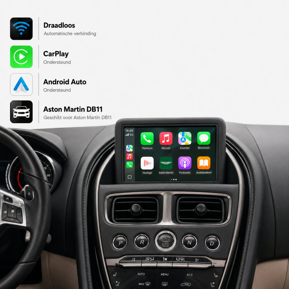 Aston Martin DB11 | 2016 t/m 2023 | CarPlay & Android Auto Box
