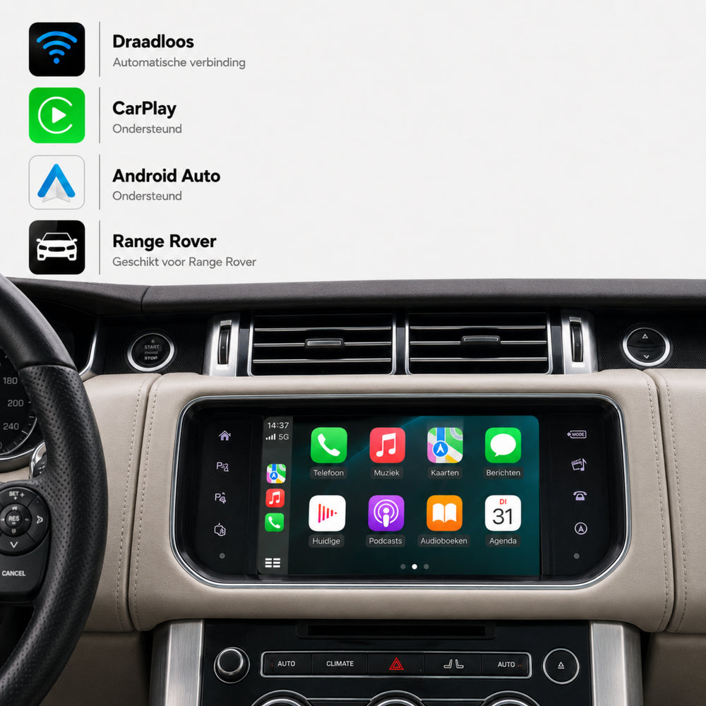 Land Rover Range Rover | 2012 t/m 2016 | CarPlay & Android Auto Box | Bosch
