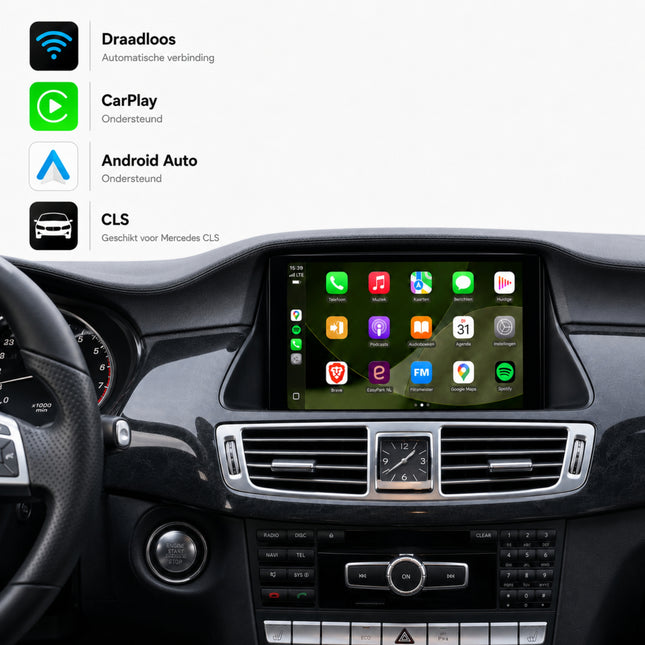 Mercedes CLS W218 | 2011 t/m 2015 | CarPlay & Android Auto Box