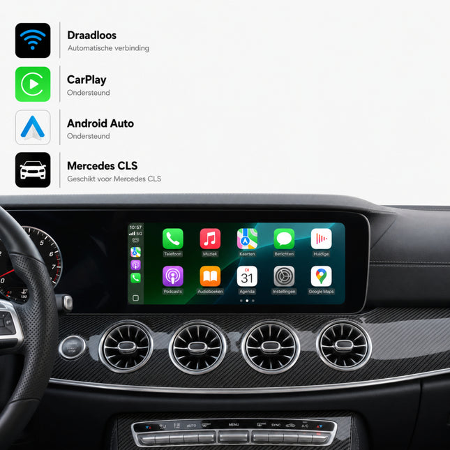 Mercedes CLS-Class W257 | 2021 through 2024 | CarPlay &  Android AutoBox | NTG 6.0 (MBUX)