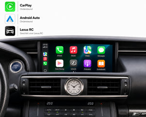 Collection image for: Lexus RC | 2014 t/m 2017 | CarPlay & Android Auto Box | Kleine touchpad