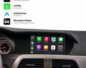 Collection image for: CarPlay Box & Android Auto Box voor Mercedes C-Klasse W205 | 2012 t/m 2013 | NTG 4.5