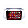 Hyundai Accent CarPlay & Android Auto radio | 2007 t/m 2011 | 9 inch | Android 15 | Zilver | CTX-7174