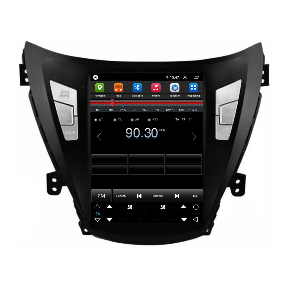 Hyundai Elantra Avante i35 | Android 13 | Autoradio | 2011 t/m 2013 | CarPlay & Android Auto