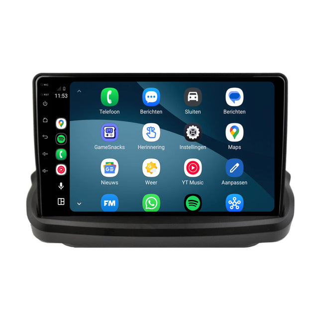 Hyundai Genesis CarPlay & Android Auto-radio | 2008 til 2012 | 9 tommer | Android 15 | CTX-7101