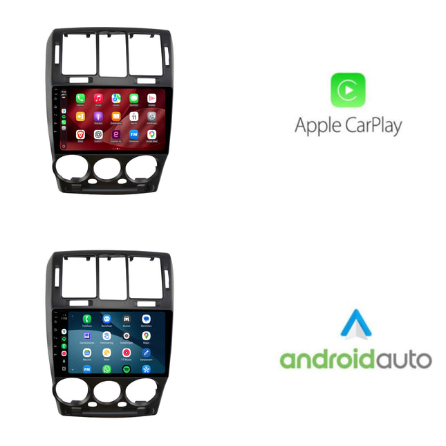 Hyundai Getz CarPlay og Android Auto-radio | 2002 til 2011 | 9 tommer | Android 15 | CTX-7102