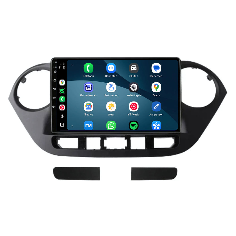 Hyundai i10 | Android 15 | 9 inch Autoradio | 2014 t/m 2017 | CarPlay & Android Auto