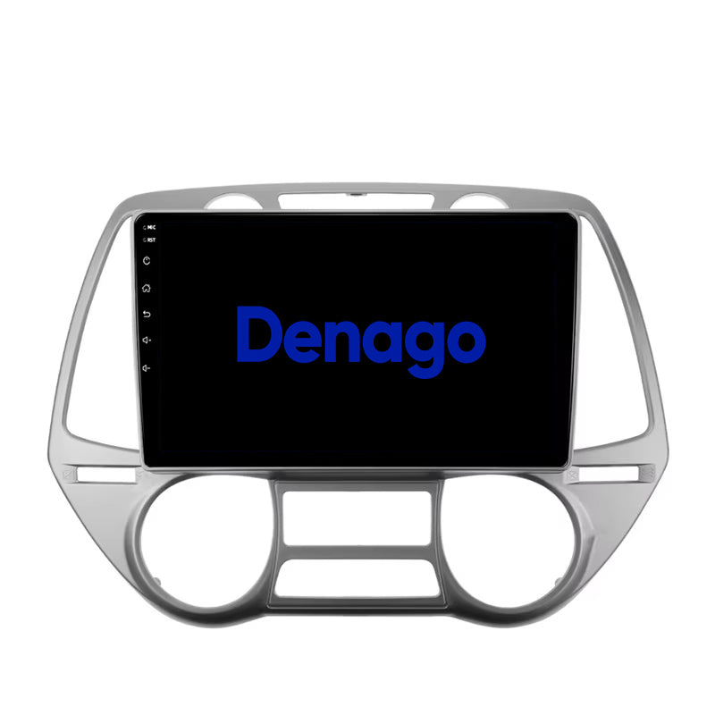 Radio de coche Hyundai i20 CarPlay | 2008 a 2014 | Denago DNG-A336 | 9 pulgadas | Androide 13 | CarPlay inalámbrico y Android Auto