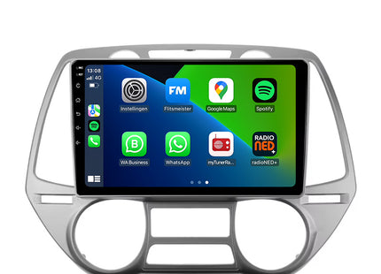 Hyundai i20 | Android 13 | Autoradio | 2008 t/m 2014 | CarPlay & Android Auto