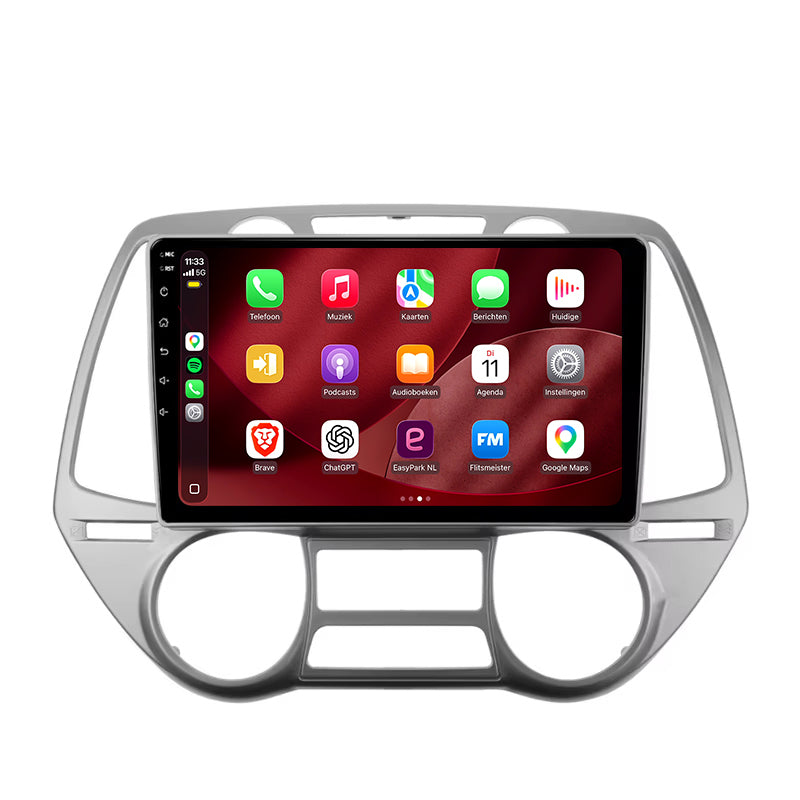 Radio do Hyundai i20 z CarPlay i Android Auto | 2008–2014 | 9 cali | Android 15 | CTX-7336