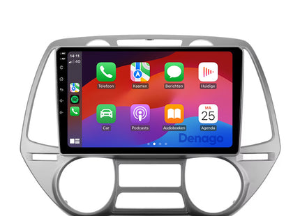 Hyundai i20 CarPlay car radio | 2008 to 2014 | Denago DNG-A336 | 9 inches | Android 13 | Wireless CarPlay & Android Auto