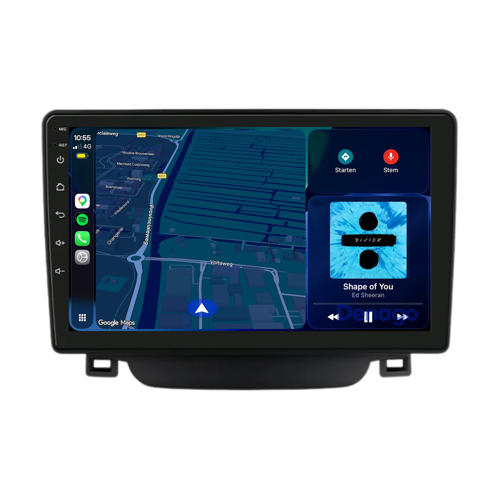 Hyundai i30 CarPlay autoradio | 2012 t/m 2017 | Denago DNG-A451 | 9 inch | Android 13 | Draadloos CarPlay & Android Auto