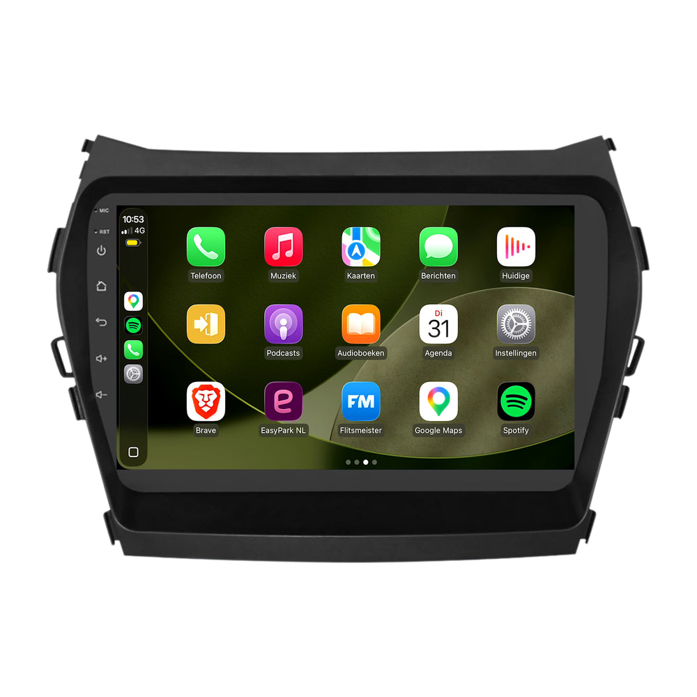 Hyundai Santa Fe | Android 13 | Autoradio | 2012 t/m 2018 | CarPlay & Android Auto