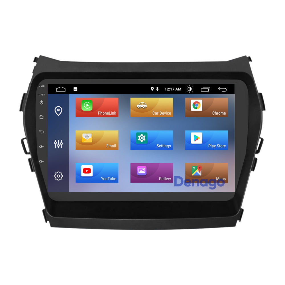 Hyundai Santa Fe CarPlay autoradio | 2012 t/m 2018 | Denago DNG-A466 | 9 inch | Android 13 | Draadloos CarPlay & Android Auto