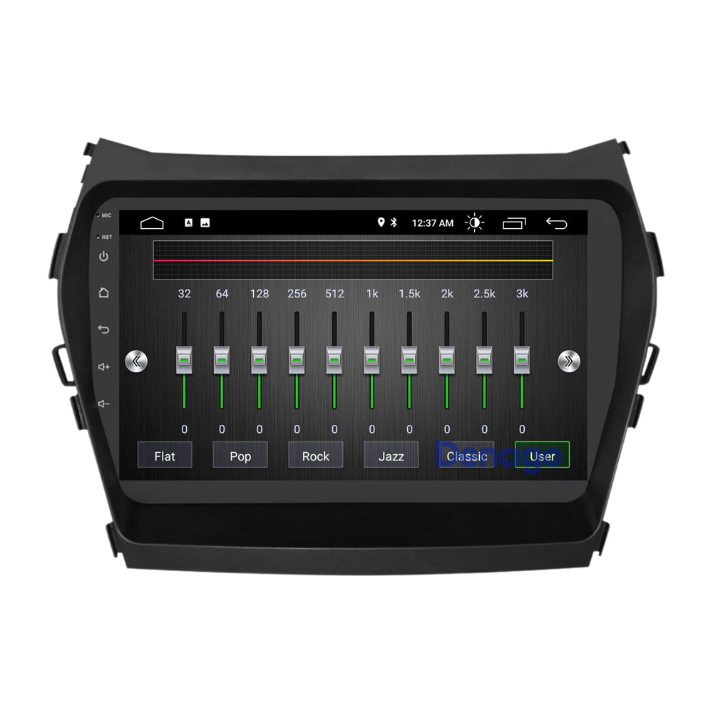 Hyundai Santa Fe CarPlay autoradio | 2012 t/m 2018 | Denago DNG-A466 | 9 inch | Android 13 | Draadloos CarPlay & Android Auto