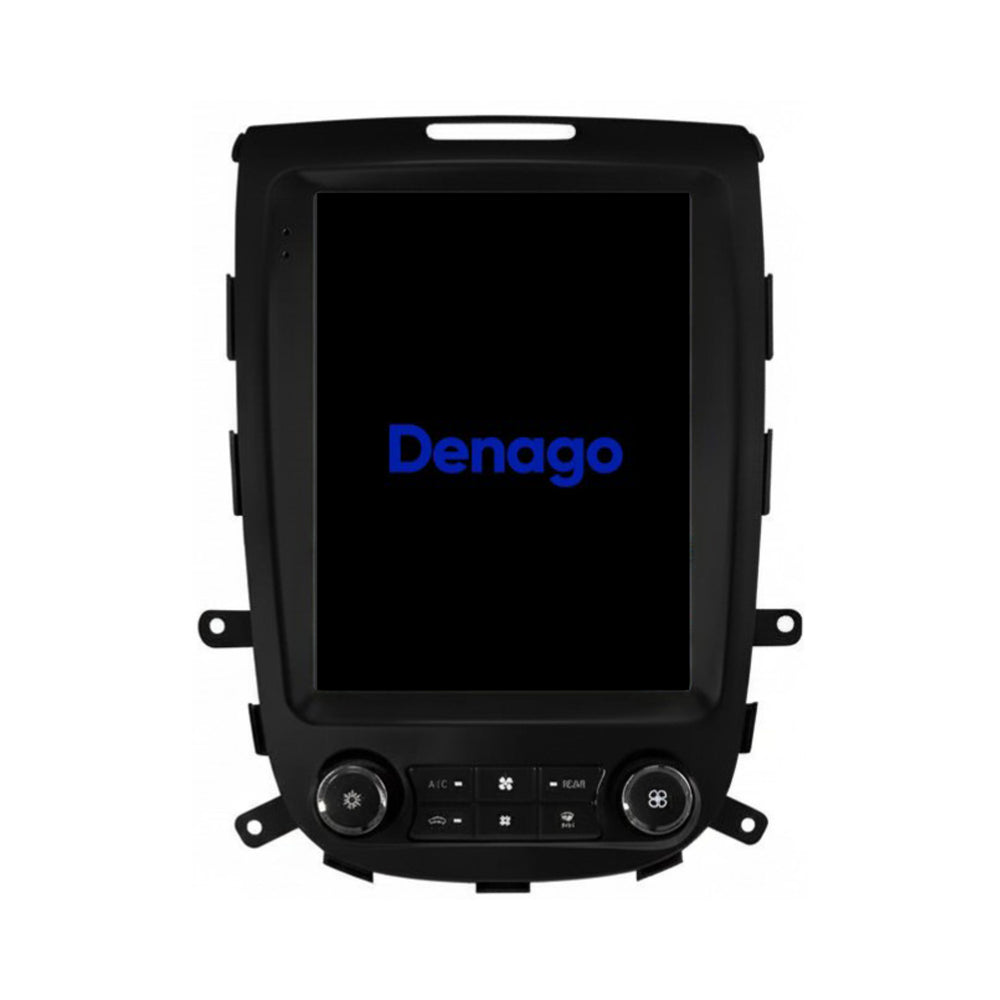 Hyundai Santa Fe 2 CarPlay autoradio | 2006 t/m 2012 | Denago DNG-A439 | 9.7 inch Tesla Style | Android 13 | Draadloos CarPlay & Android Auto