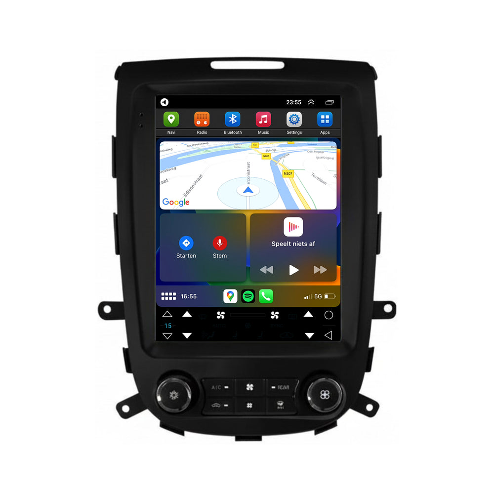 Hyundai Santa Fe 2 | Android 13 | Autoradio | 2006 t/m 2012 | CarPlay & Android Auto