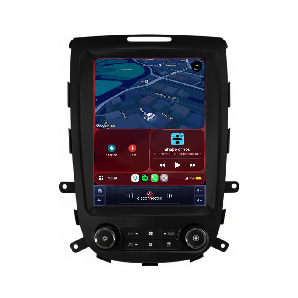 Hyundai Santa Fe 2 Radio mit CarPlay & Android Auto | 2006–2012 | 9.7 Zoll | Android 15 | CTX-7439