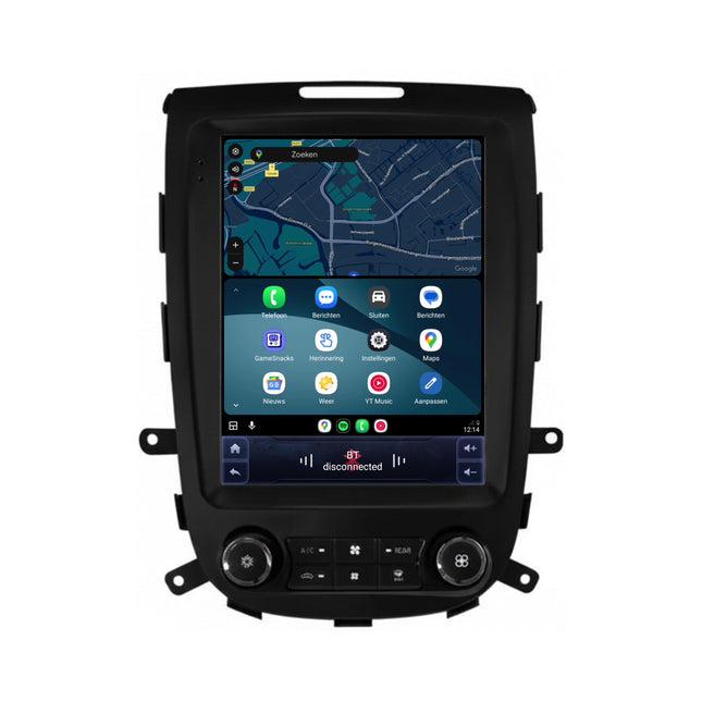 Hyundai Santa Fe 2-radio med CarPlay og Android Auto | 2006–2012 | 9.7 tommer | Android 15 | CTX-7439