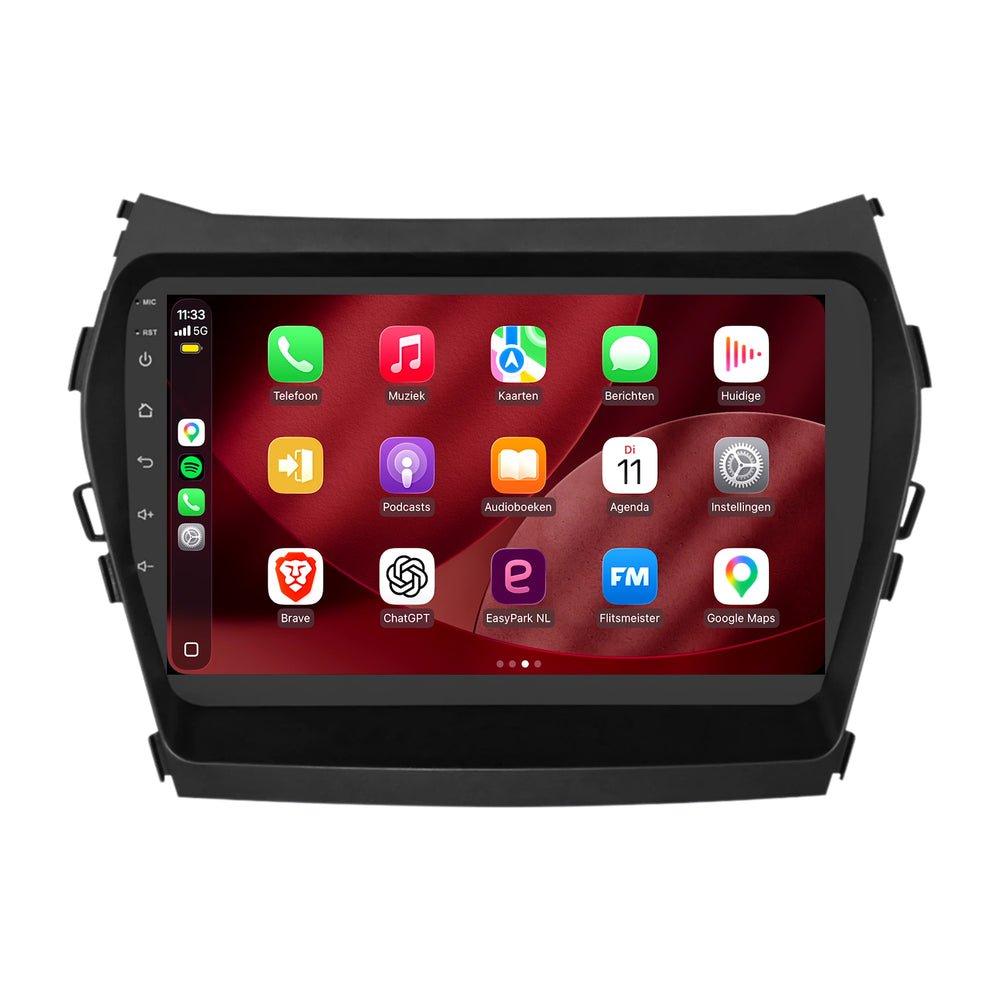 Radio CarPlay i Android Auto do Hyundai Santa Fe | 2012–2018 | 9 cali | Android 15 | CTX-7466