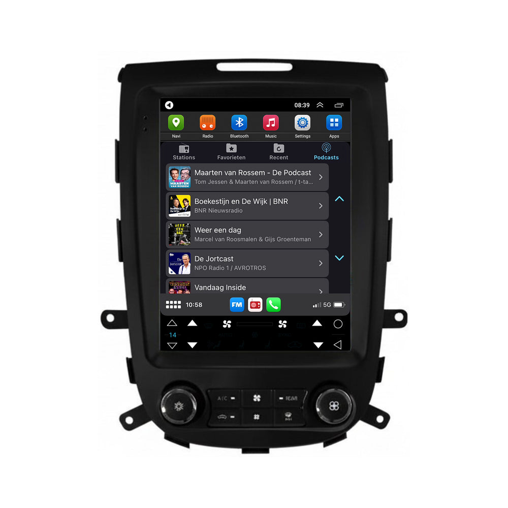 Hyundai Santa Fe 2 | Android 13 | Autoradio | 2006 t/m 2012 | CarPlay & Android Auto