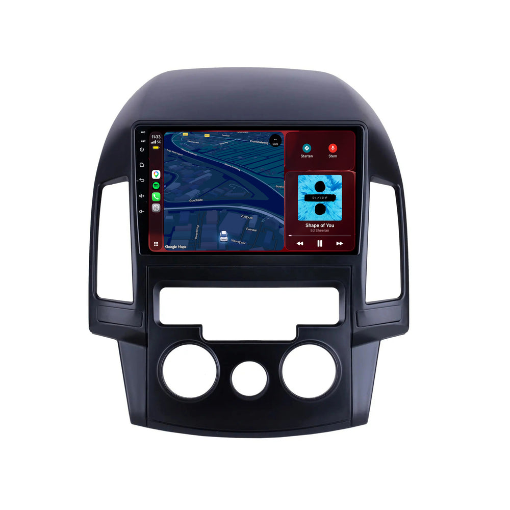 Hyundai i30 <tc>CarPlay</tc> & <tc>Android Auto</tc> Radio | 2007 à 2012 | 9 pouces | Android 15 | CTX-7191