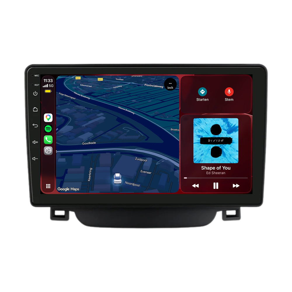 Hyundai i30 Radio mit CarPlay & Android Auto | 2012–2017 | 9 Zoll | Android 15 | CTX-7451