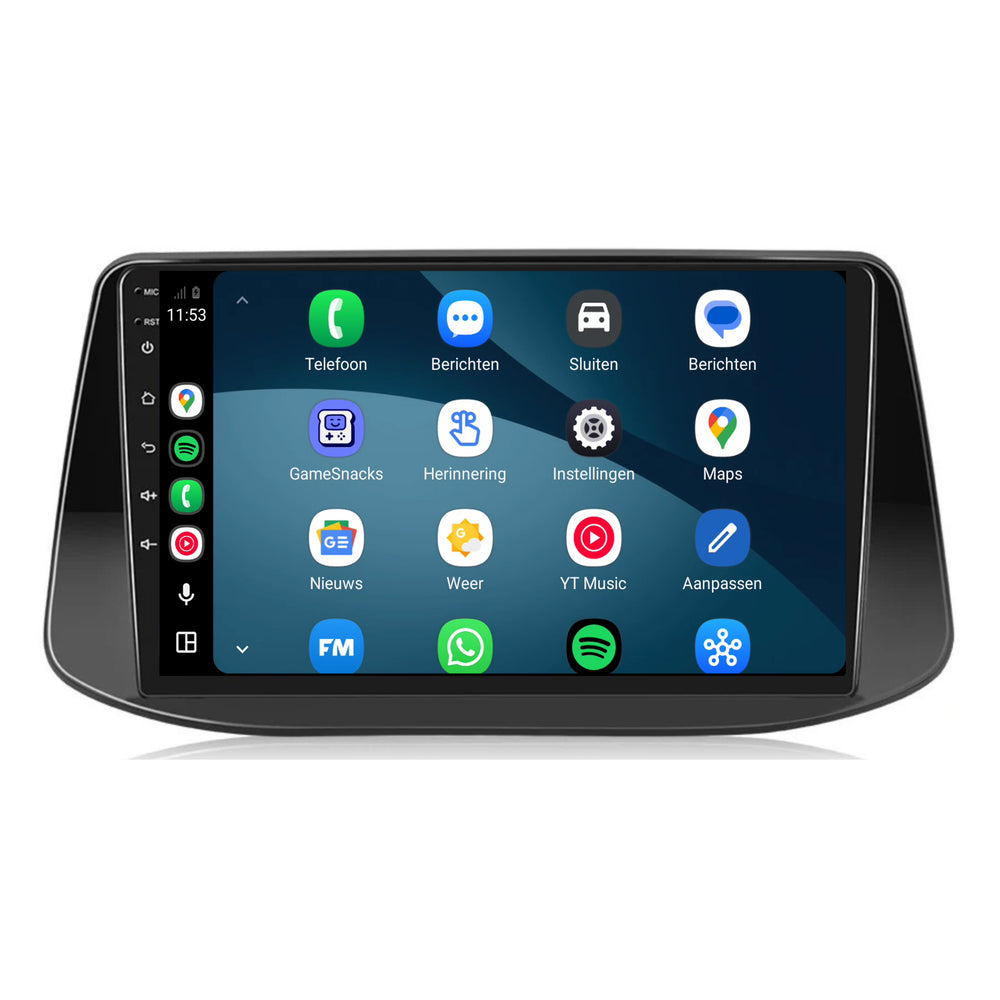 Radio CarPlay e Android Auto per Hyundai i30 | 2017–2018 | 9 pollici | Android 15 | CTX-7333