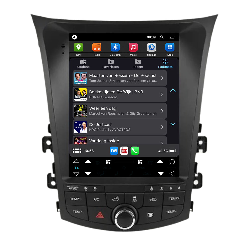 Hyundai i30 Tesla Style | Android 13 | Car radio | 2012 to 2017 | CarPlay & Android Auto