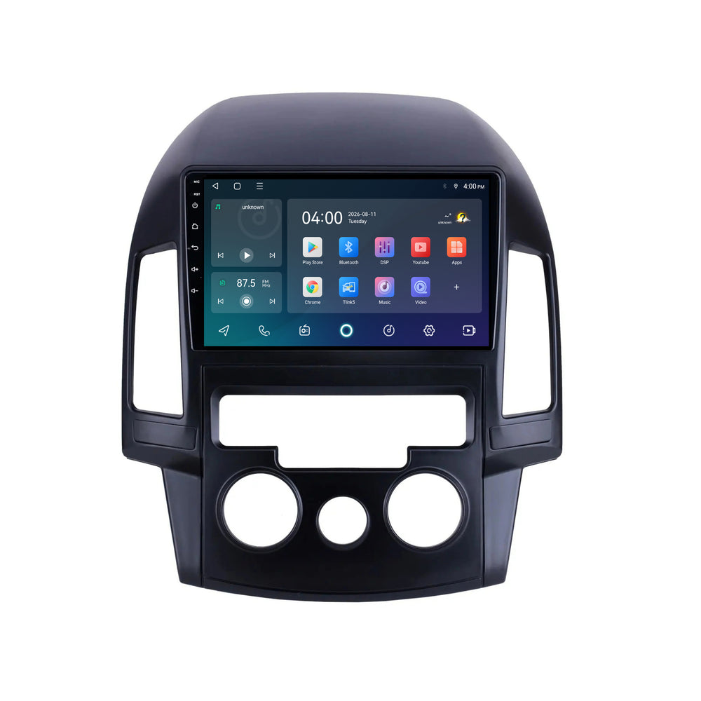 Hyundai i30 <tc>CarPlay</tc> & <tc>Android Auto</tc> Radio | 2007 à 2012 | 9 pouces | Android 15 | CTX-7191