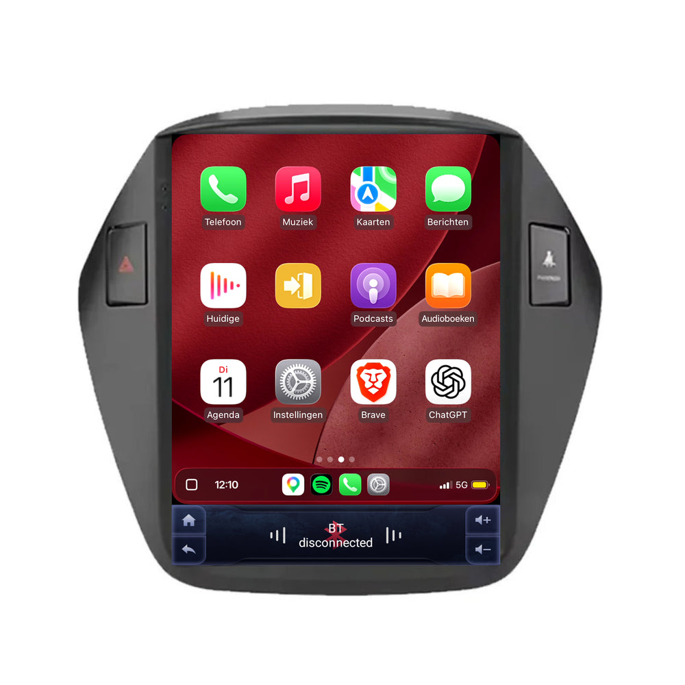 Radio CarPlay i Android Auto do Hyundai ix35 | 2009–2015 | 9.7 cala | Android 15 | CTX-7416