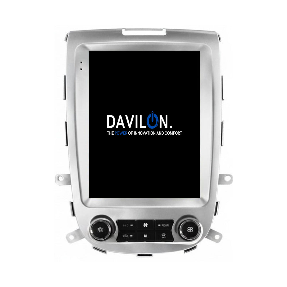 Hyundai Santa Fe 2 | Android 13 | Zilver | Autoradio | 2006 t/m 2012 | CarPlay & Android Auto