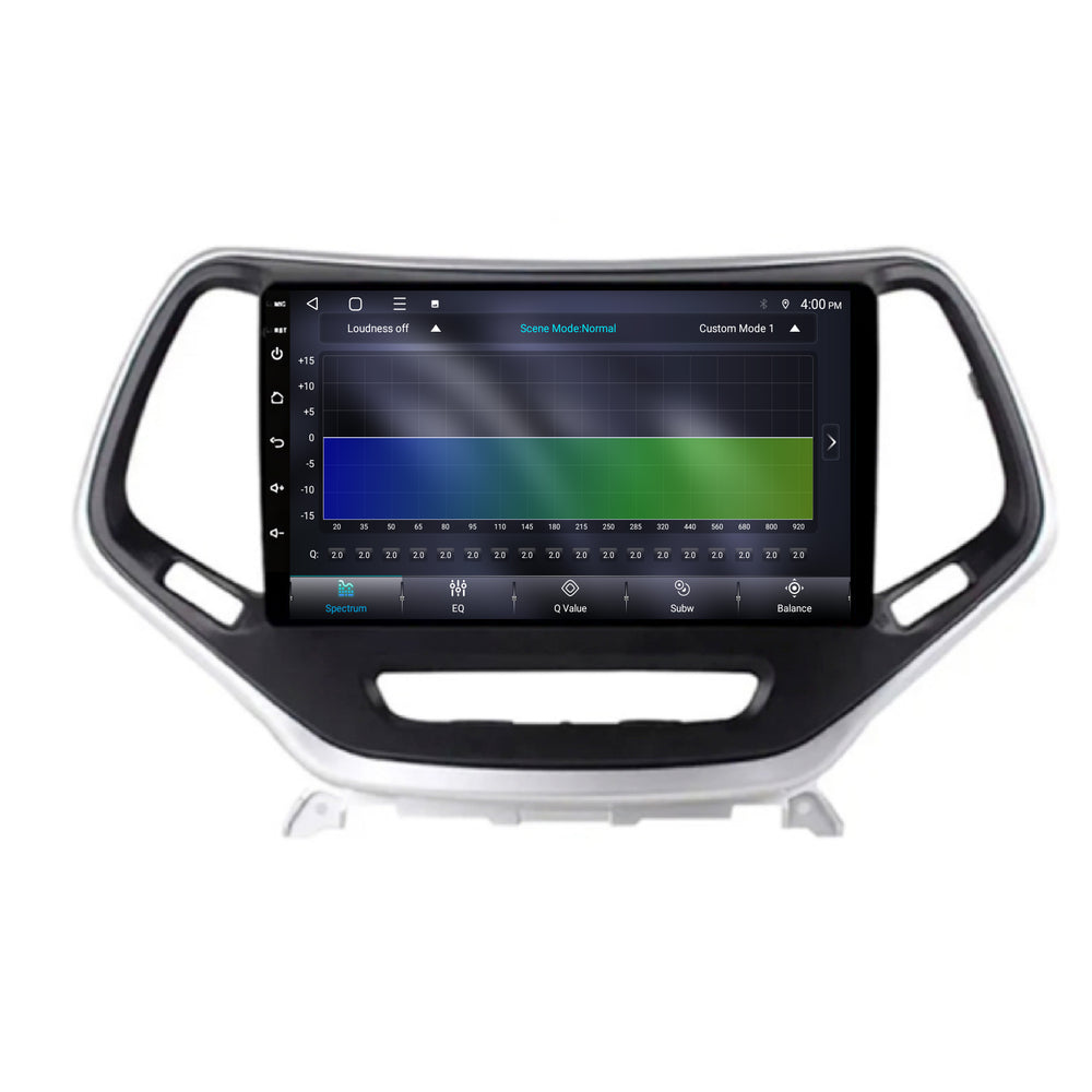 Jeep Cherokee CarPlay & Android Auto radio | 2014 t/m 2018 | 9 inch | Android 15 | CTX-7119