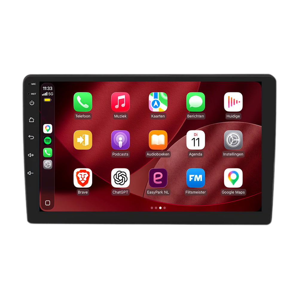 Jeep Commander-radio med CarPlay og Android Auto | 2008–2015 | 9 tommer | Android 15 | CTX-7471