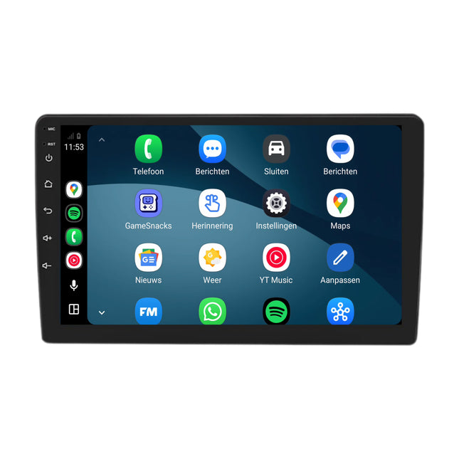 Jeep Commander-radio med CarPlay og Android Auto | 2008–2015 | 9 tommer | Android 15 | CTX-7471