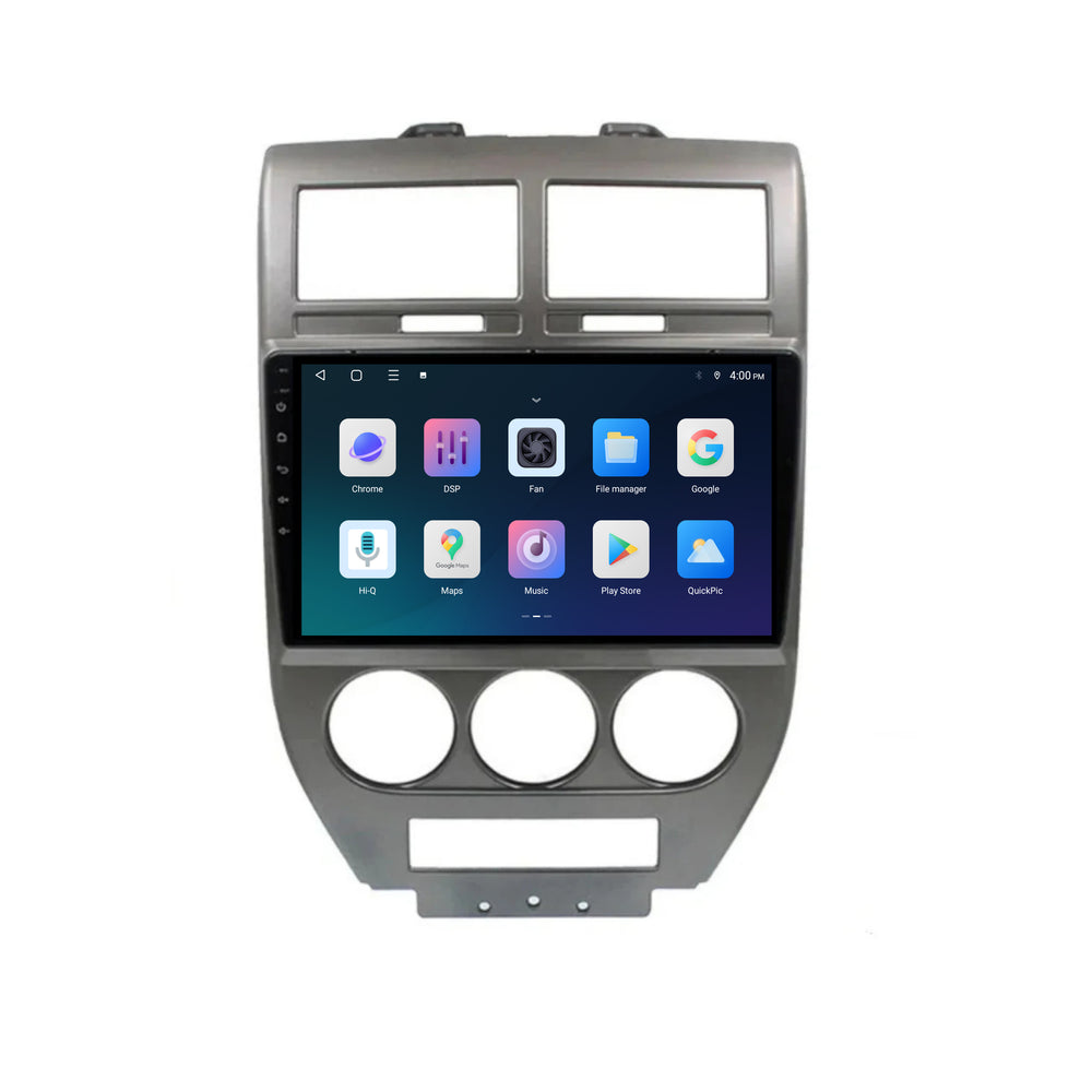 Jeep Compass-radio med CarPlay og Android Auto | 2006–2010 | 10 tommer | Android 15 | CTX-7214