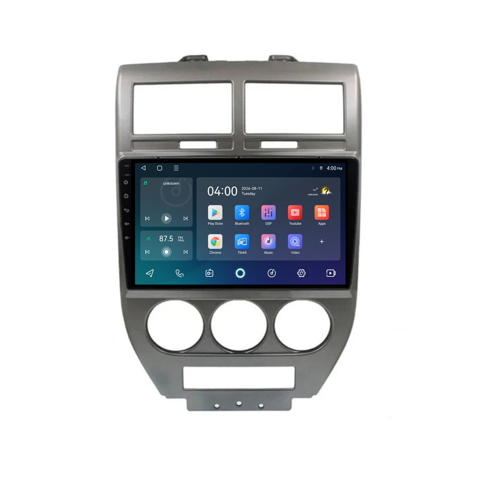 Jeep Compass-radio med CarPlay og Android Auto | 2006–2010 | 10 tommer | Android 15 | CTX-7214