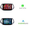 Jeep Compass CarPlay & Android Auto radio | 2017 t/m 2020 | 9 inch | Android 15 | CTX-7122