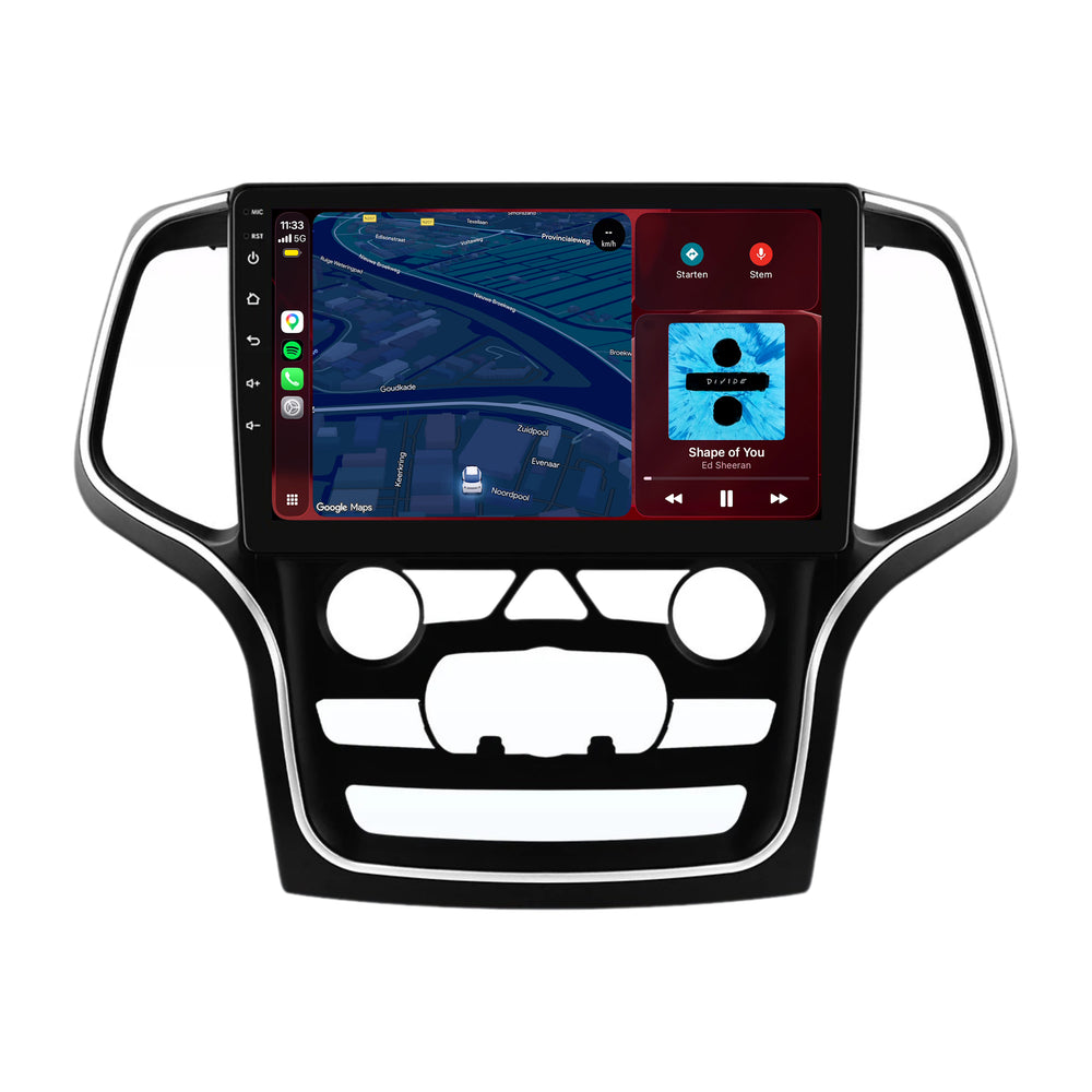 Radio CarPlay i Android Auto do Jeep Grand Cherokee WK2 | 2014–2022 | 9 cali | Android 15 | CTX-7459