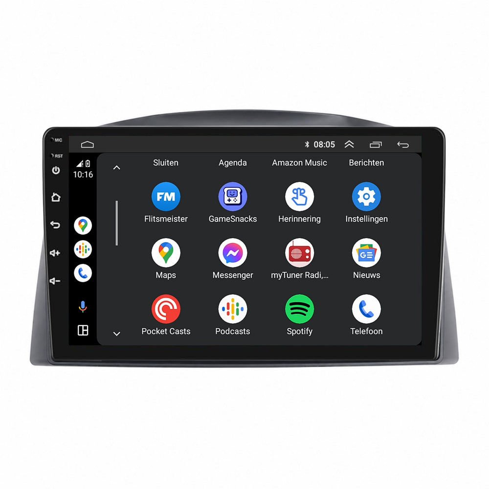 Jeep Grand Cherokee | Android 13 | Autoradio | 2004 t/m 2007 | CarPlay & Android Auto | 10 INCH